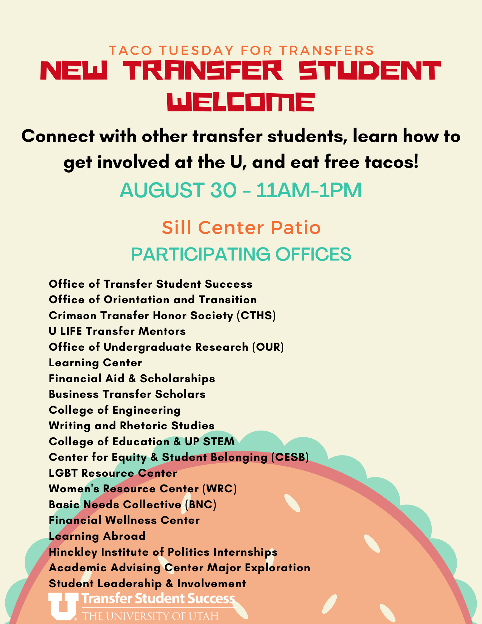 New Transfer Student Welcome