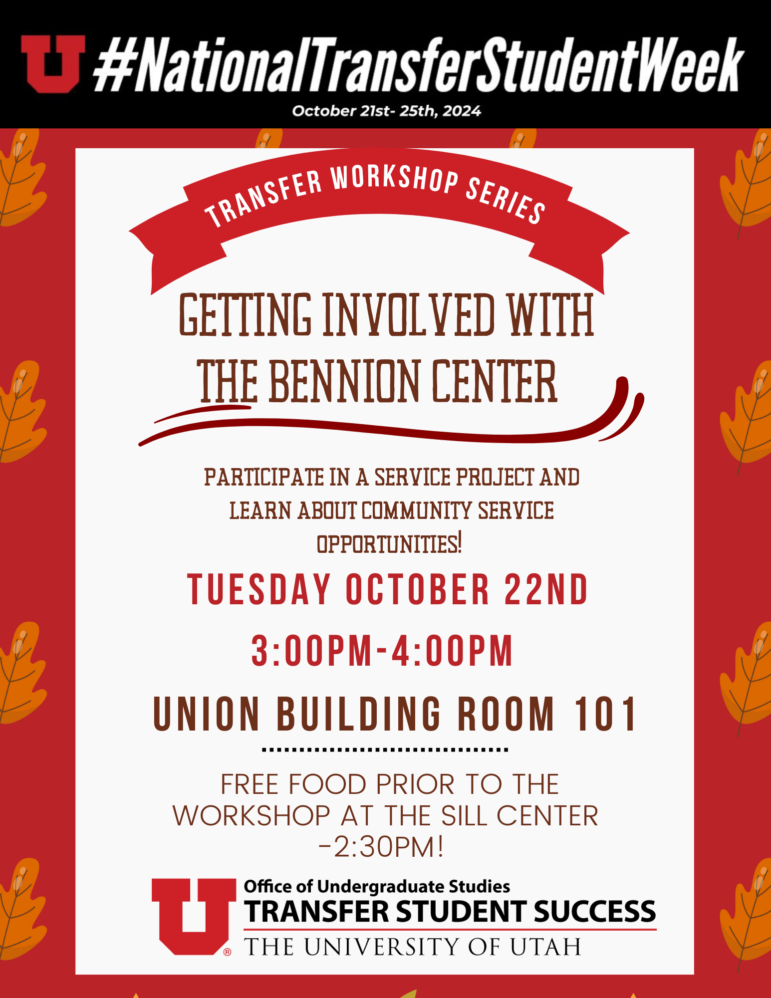 Bennion Center Workshop and Service Project