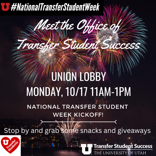 National Transfer Student Week Kickoff Union Lobby